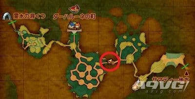 勇者鬥惡龍11 S 尋覓逝去的時光 系列作迷宮密碼約奇族位置 圖2