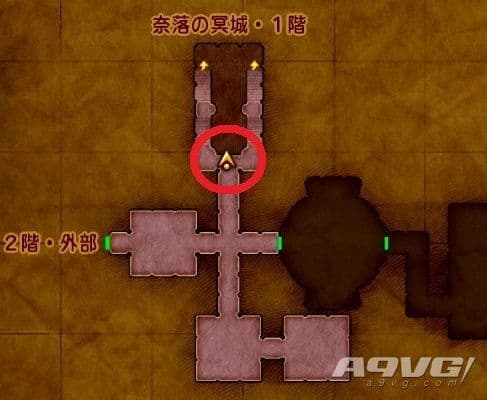 勇者鬥惡龍11 S 尋覓逝去的時光 系列作迷宮密碼約奇族位置 圖24
