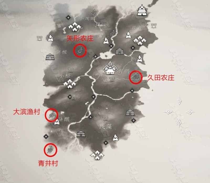 對馬戰鬼 (Ghost of Tsushima) 堅不可摧的吾作任務鑰匙取得地點