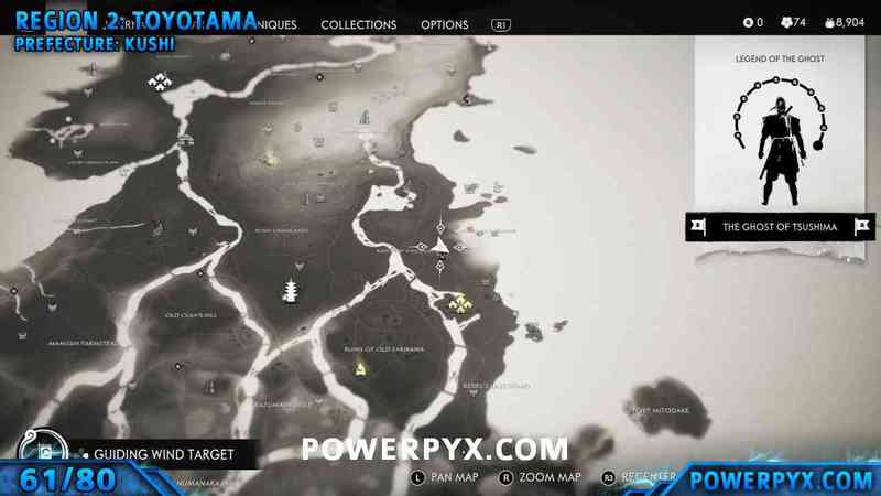 對馬戰鬼 (Ghost of Tsushima) 戰旗收集攻略
