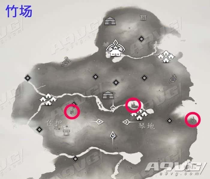 對馬戰鬼 (Ghost of Tsushima) 全部竹場位置分享