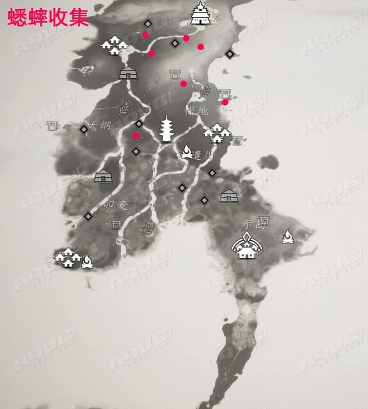 對馬戰鬼 (Ghost of Tsushima) 全部鳴叫蟋蟀位置分享