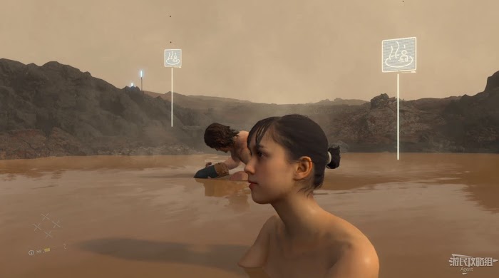 死亡擱淺 (Death Stranding) 和妹子一起泡溫泉方法