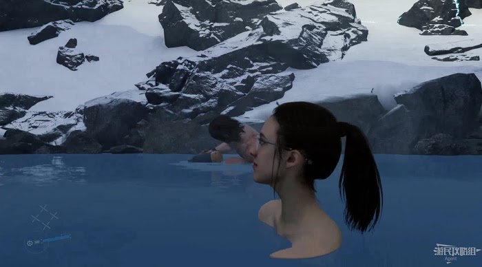 死亡擱淺 (Death Stranding) 和妹子一起泡溫泉方法