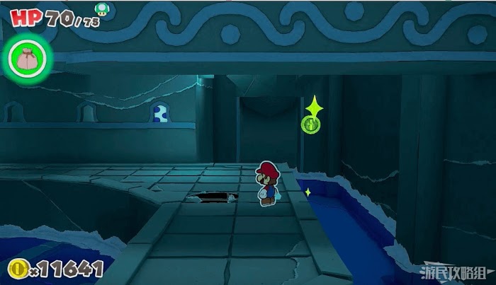 紙片瑪利歐 摺紙國王 全奇諾比奧、寶物、隱藏磚收集攻略 part2