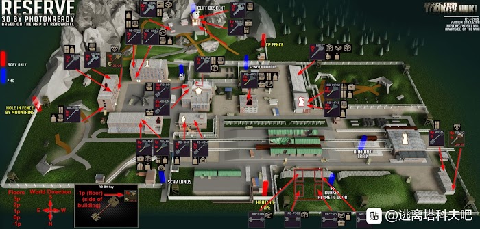 逃離塔科夫 (Escape from Tarkov) 各地圖鑰匙準備推薦