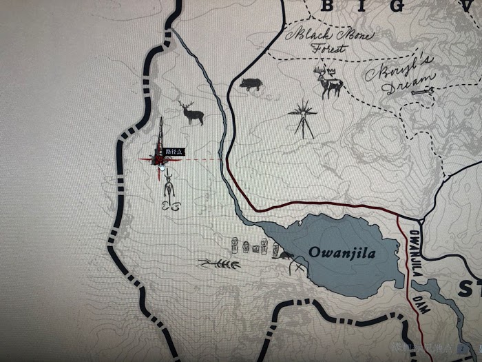 碧血狂殺2 (Red Dead Redemption 2) 元素路線與富饒地標藏寶圖位置