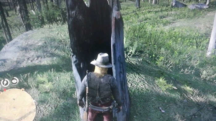 碧血狂殺2 (Red Dead Redemption 2) 線上模式黑骨森林寶藏位置
