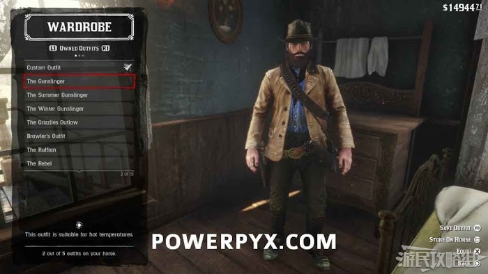 碧血狂殺2 (Red Dead Redemption 2) 全服裝圖鑑
