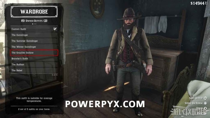碧血狂殺2 (Red Dead Redemption 2) 全服裝圖鑑