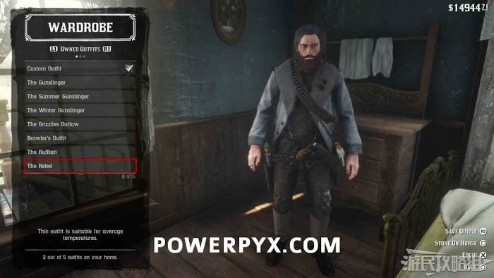 碧血狂殺2 (Red Dead Redemption 2) 全服裝圖鑑