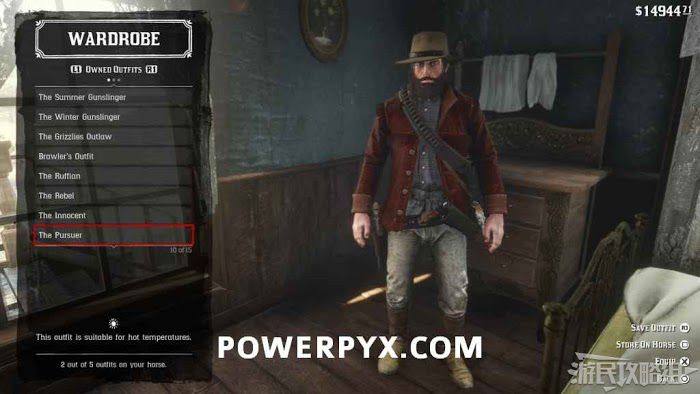碧血狂殺2 (Red Dead Redemption 2) 全服裝圖鑑