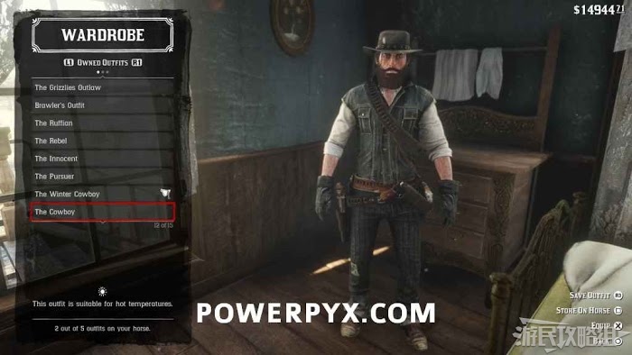 碧血狂殺2 (Red Dead Redemption 2) 全服裝圖鑑