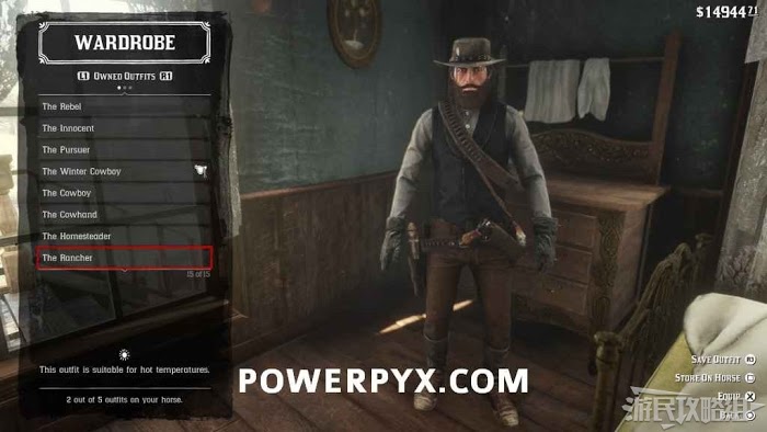 碧血狂殺2 (Red Dead Redemption 2) 全服裝圖鑑