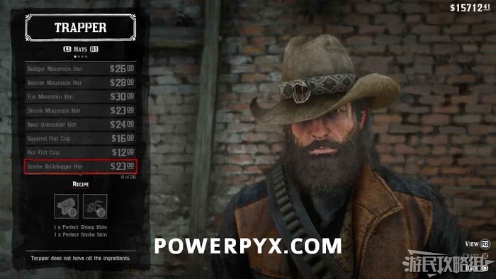 碧血狂殺2 (Red Dead Redemption 2) 全服裝圖鑑