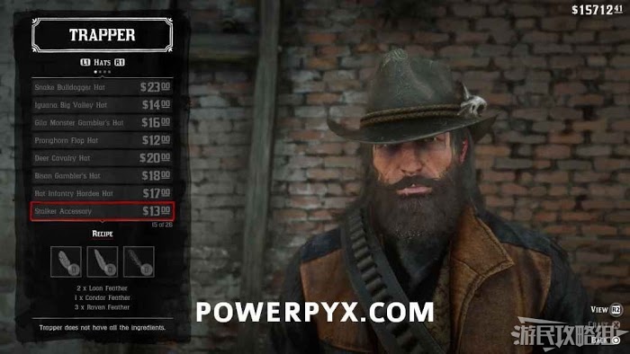 碧血狂殺2 (Red Dead Redemption 2) 全服裝圖鑑