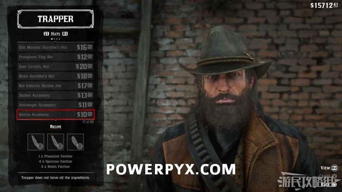 碧血狂殺2 (Red Dead Redemption 2) 全服裝圖鑑