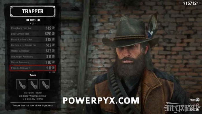 碧血狂殺2 (Red Dead Redemption 2) 全服裝圖鑑