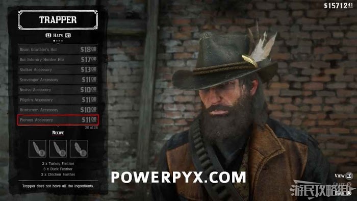 碧血狂殺2 (Red Dead Redemption 2) 全服裝圖鑑