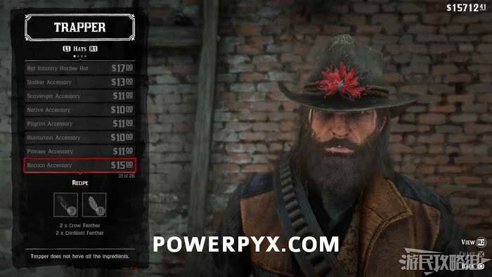 碧血狂殺2 (Red Dead Redemption 2) 全服裝圖鑑
