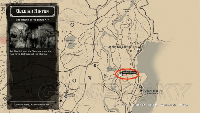 碧血狂殺2 (Red Dead Redemption 2) 老人的智慧陌生人任務攻略