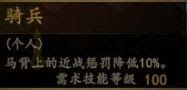 騎馬與砍殺 2 全技能天賦效果與需求等級分享