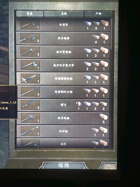 騎馬與砍殺 2 高性價比出鋼武器整理