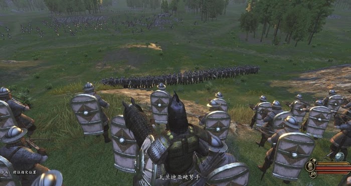 騎馬與砍殺 2 步兵陣型對騎兵殺傷測試