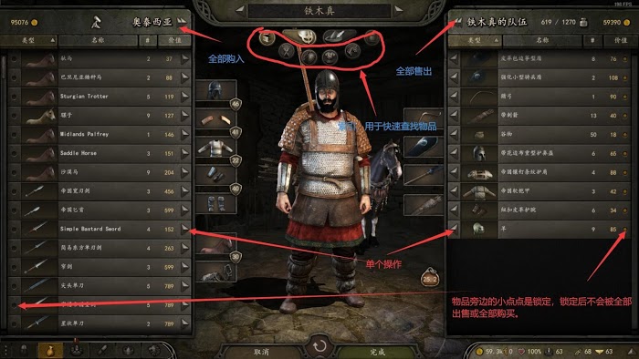 騎馬與砍殺 2 新手開荒發展概念