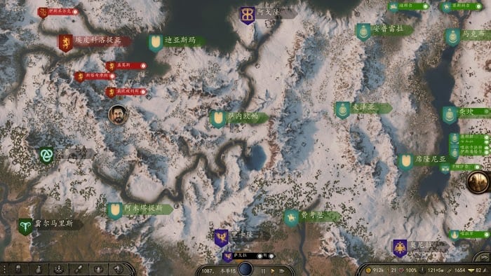 騎馬與砍殺 2 AI分封領地取得方法