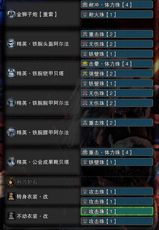 魔物獵人 世界 Iceborne 冥赤龍專用榴彈坦克配裝分享