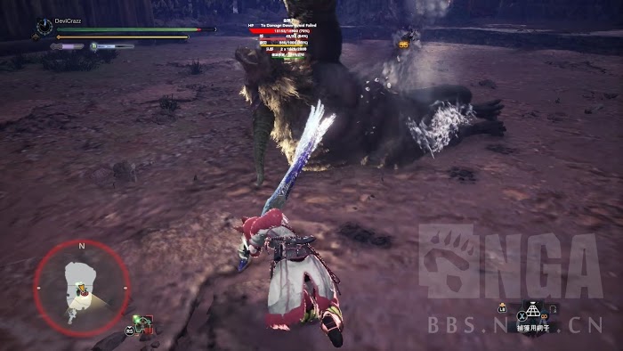 魔物獵人 世界 Iceborne 大劍真蓄怯值積蓄補正測試