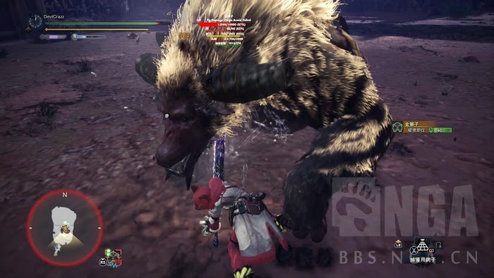 魔物獵人 世界 Iceborne 大劍真蓄怯值積蓄補正測試