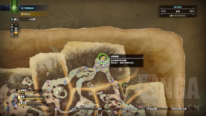 魔物獵人 世界 Iceborne 全60處寶物位置圖示