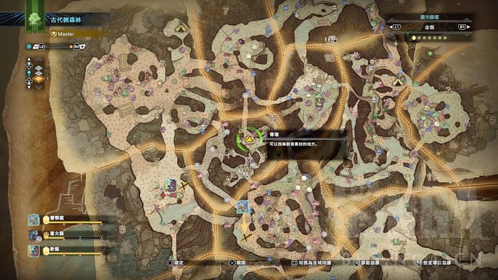 魔物獵人 世界 Iceborne 全60處寶物位置圖示