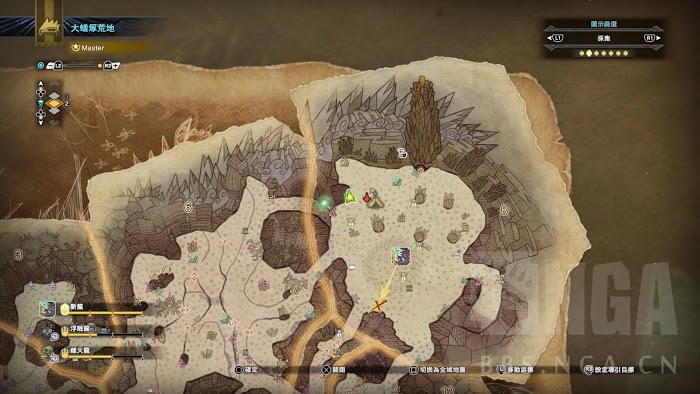 魔物獵人 世界 Iceborne 全60處寶物位置圖示
