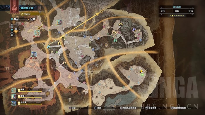 魔物獵人 世界 Iceborne 全60處寶物位置圖示