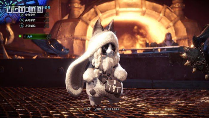 魔物獵人 世界 Iceborne 隨從貓防具展示