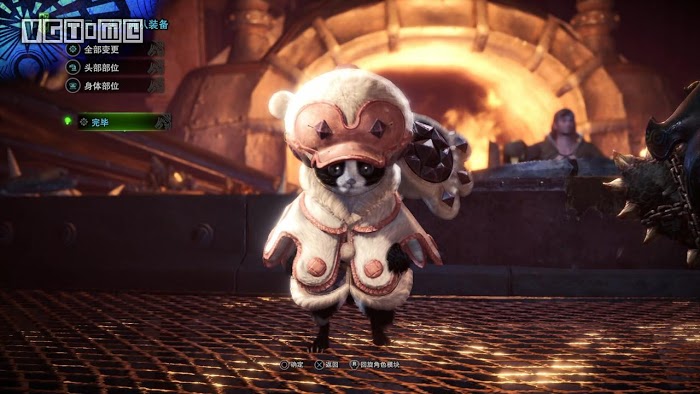 魔物獵人 世界 Iceborne 隨從貓防具展示