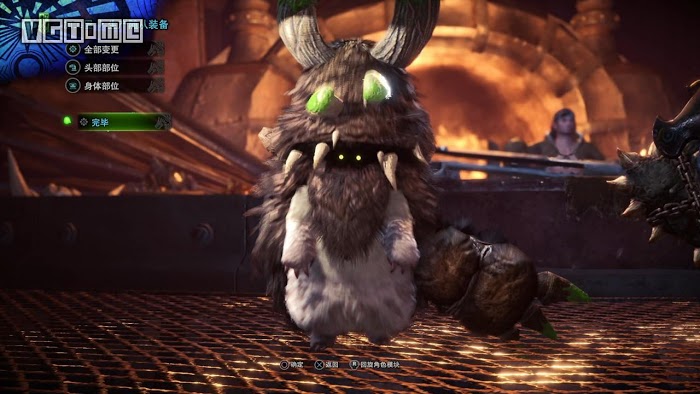 魔物獵人 世界 Iceborne 隨從貓防具展示