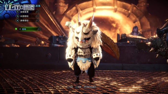 魔物獵人 世界 Iceborne 隨從貓防具展示