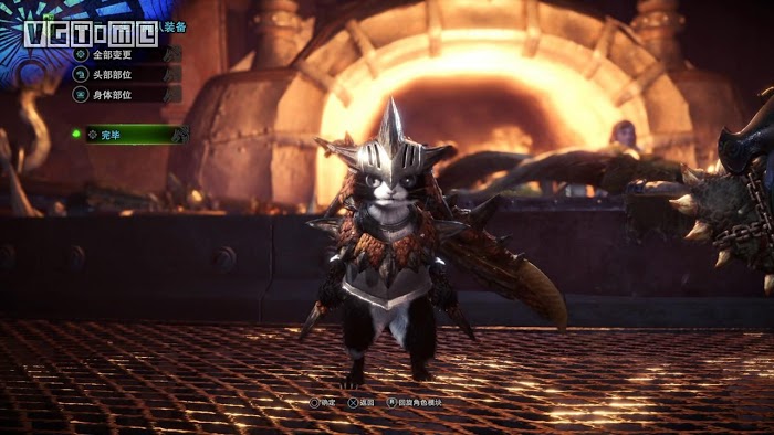 魔物獵人 世界 Iceborne 隨從貓防具展示