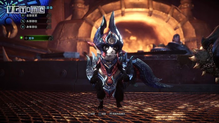 魔物獵人 世界 Iceborne 隨從貓防具展示