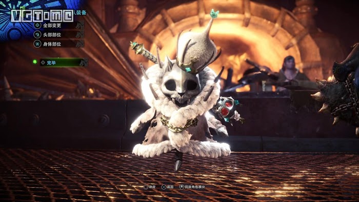 魔物獵人 世界 Iceborne 隨從貓防具展示
