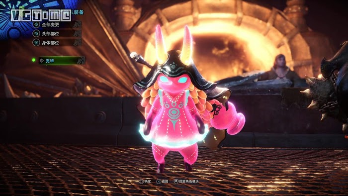 魔物獵人 世界 Iceborne 隨從貓防具展示