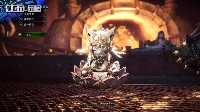 魔物獵人 世界 Iceborne 隨從貓防具展示