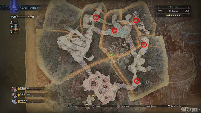 魔物獵人 世界 Iceborne 全骨塚位置分享