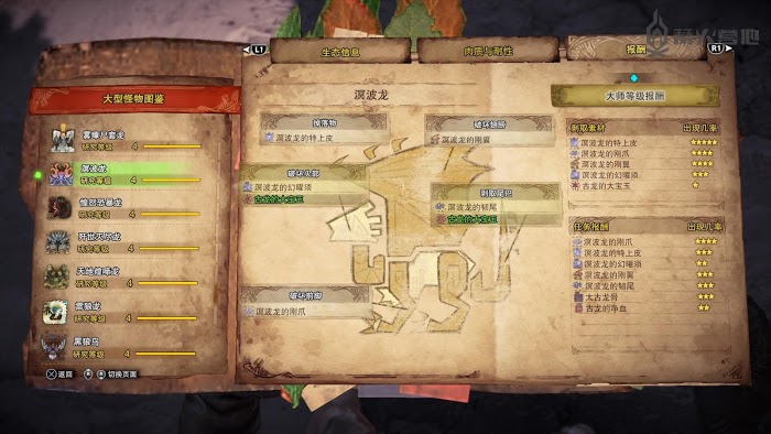 魔物獵人 世界 Iceborne 溟波龍屬性弱點攻略