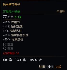 巫師 3 狂獵 狼學派套裝屬性分享