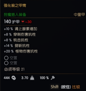 巫師 3 狂獵 狼學派套裝屬性分享